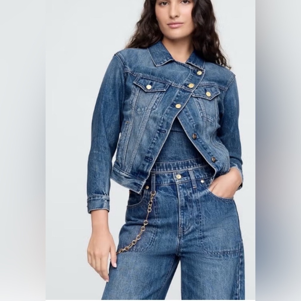 Cult Gaia x Gap Collab Denim Jacket